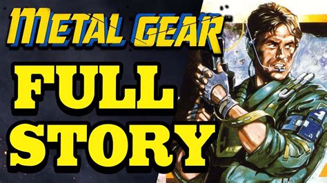 metal gear story explained